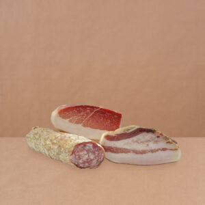 Salami + Speck + Backenspeck